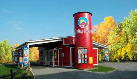 A Dairy Barn establishment.