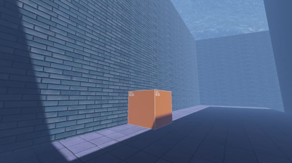 Screenshot of GodotVMF hallway map with Pixar128 VMT Pack textures applied. Is it really a Hammer map if I didn't include an orange cube?